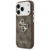 Etui Guess 4G Big 4G Classic Logo do     iPhone 17 Pro brązowy srebrny